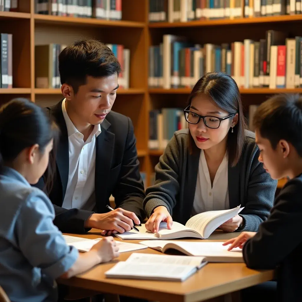 Professional team collaboration